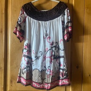 BEBE Size M Off the shoulder mid dress